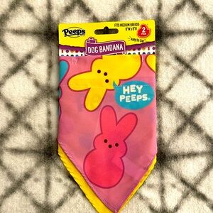 Peeps Brand NEW dog bandannas 2Pack - fits medium breeds